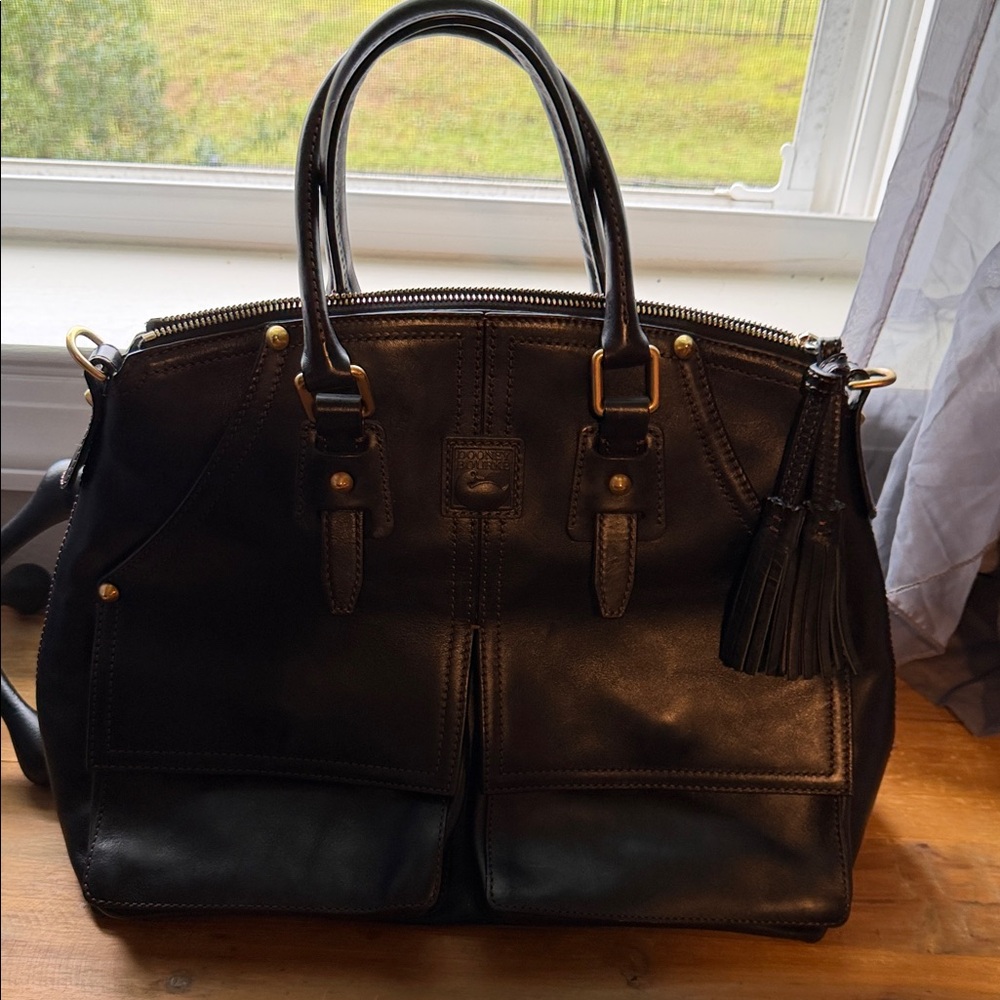 Dooney handbag, black